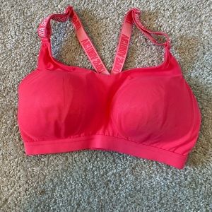 Victoria Secret coral sports bra